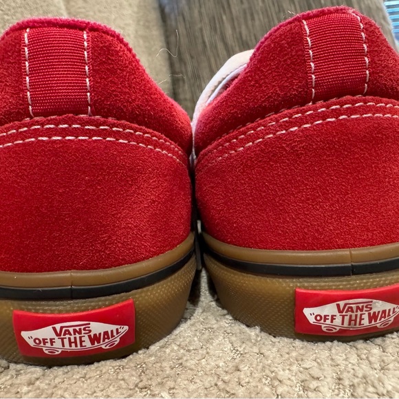 Youth Vans Red Shoes. Size 5.5 - Picture 3 of 5